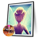 5D DIY Full Round Drill Rhinestone Diamond Painting Elf Girl Cross Stitch