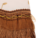 Universal Upright Piano Dustproof Top Cover Cloth with Tassel Decor for Standard