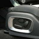 Car-Styling Abs Matt Chrome Car Seat Side Frame Cover Trim Accessories for  S6N6