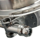 Stainless Steel V Band Flat Flange Clamp Kit Assembly - 3 Inch Inner 76mm V E2R9
