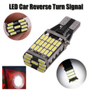 T15 W16W LED Car Reverse Turn Signal Parking Light Bulb 4014 45SMD Bulb White