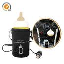 12V Baby Milk Feeding Bottle Heater Nursing Bottle Warmer Car Charger Thermostat