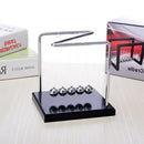 Newton Cradle Physics Pendulum Science Z-Type Wood Newton's Cradle Art In M L4T7
