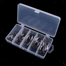 50pcs Weighted Superline Spring Hooks Set Lead Head Jig Fishing Hook for Soft