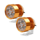 4Led Headlight Dc 12V-85V Round Lights Motorcycle Locomotive Spotlight Assi A4D6