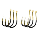 40 Pcs Fishing Hooks Fishing Tackle Durable Fishhooks Carp Barbed Hook Ocea S3F5