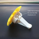 2pcs Interior Decor Car Air Freshener Perfume Vent Clip Sunflower Shape Styling