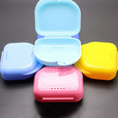 Dental Orthodontic Retainer Denture Storage Case Box Mouthguard Container LJ