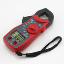 Electric LCD Clamp Multimeter Volt Current Resistance Ohm Tester Checker Red