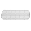 Nail Art Box Empty Divided Case Nail Tips Rhinestone Beads Gems Storage Box A