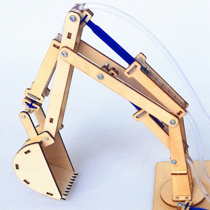Hydraulic Excavator DIY Student Technology Small Production Science and Edu D4R4