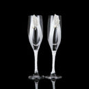2Pc/Set Creative Gift Bridal and Groom Champagne Flutes Wedding Glasses Set D4X5