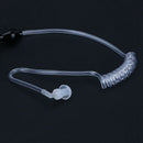 3.5mm Single Ear Wired Earphone In Ear Anti Radiation Stereo Earpiece Coile