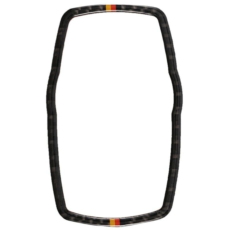 Car Carbon Fiber for BMW Multimedia Button Frame Cover Knob Trim for F10 F2