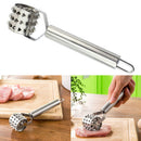 Stainless Beef Meat Mallet Tenderizer Steak Chicken Hammer Kitchen Gadget