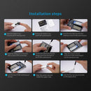 M.2 NGFF/MSATA to SATA Convertor M.2 B-Key to SATA3.0 6Gbps With SSD Enclosure