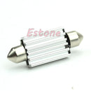 42mm 15W 2- + 4-LED 3528 SMD Super Bright Error Free Canbus Festoon Bulb