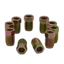 10 Packs 10mmx1mm Brake Pipe Screw Nuts For Braking Steel