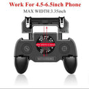 Gaming Grip With Portable Charger Cooling Fan,For Pubg Mobile Controller L1