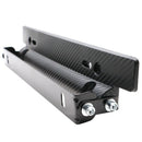 Universal Adjustable Car License Plate Frame Holder Carbon Fiber Racing Num
