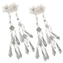 2pcs Ancient Chinese Hairpin Tassel Hair Clip Hair Accessories For Girls