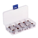50Piece MICRO FUSE TR5 250V Red Cylindrical/Round Fuse Assortment Kits
