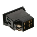 Auto Car Truck Boat Door Rocker 6-Pins ON OFF Toggle SPST Switch Black