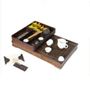 Drawer Organizer Storage Box Dividers 4 Compartment Tray Holder Coffee