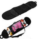 Portable Skateboarding Skateboard Cover Longboard Carrying Backpack Carry Bag 3C