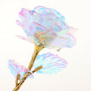 Artificial Plastic Rose Flower Handcrafted Long Stem Flowers Valentines Gift