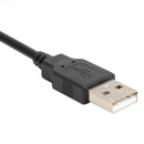 12 inch USB Cable with Button Switch for USB Lamp Fan Male to Female (1pc) A