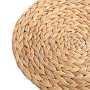 4Pc Natural Water Gourd Woven Placemat Round Woven Rattan Table Mat Water G D9G8