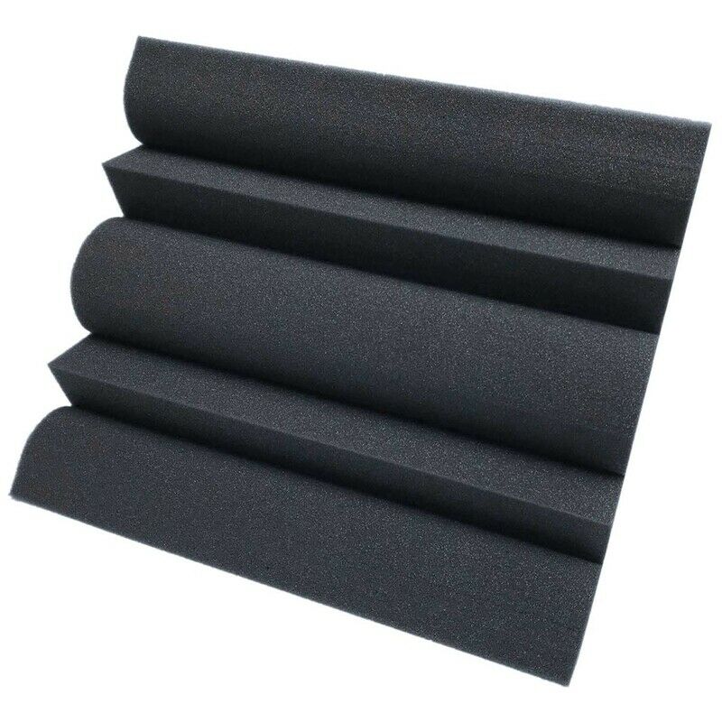 4 pcs Corner Bass Trap Acoustic Panel Studio Sound Absorption Foam 12*12*24