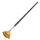 Fan Shape Wooden Handle Paintbrush Pen Acrylic Water Oil Painting BruME