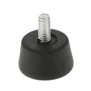 1/4-inch Rubber Monopod Feet Spike Screw for Tripod Leg Accessory Universal