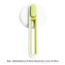 Pet Cat Remover Grooming Tool Massage Comb Round Hair Brush (Hollow Green) A