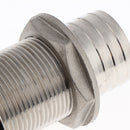 Boat Thru Hull Fitting/Drain 1-1/4inch Hose Barb Marine 316 Stainless Steel