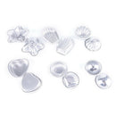 12X 6set Aluminum Metal Bath Bomb Mold Mould For DIY Fizzles Homemade Crafting F