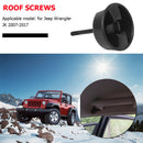 Hardtop Freedom Top Panel Mounting Knob Screw For Jeep Wrangler JK 07-17