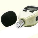 Handheld White Sound Pressure Noise Meter  Detector 30-130dB Data