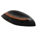 Ebony Wood Fiddle Chin Rest Chinrest with Cork for 4/4 Size Violin Parts A