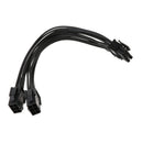Computer Cables Dual 6PIN to 8PIN (6PIN + 2PIN) for Graphics Card Power Supply