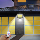 IP65 Solar Wall Light Remote Control Motion Sensor Outdoor Lamp (128LED)
