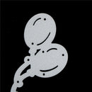 Vivid Two Balloon  Metal Cutting Dies Stencils Scrapbooking Embossing Folde BX