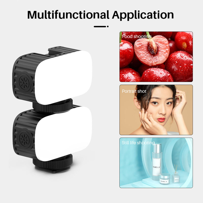 Ulanzi 5600K VL30 Mini Rechargeable Fill Light for Video Record/Live Streaming