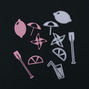 6pcs DIY Cute Objects Cutting Die Metal Stencils for Scrapbook Emboss Decor