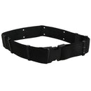 Adjustable Nylon BDU Belt Army Military Camo Belts Black
