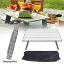 Portable Folding Lightweight Camping Table Picnic Travel BBQ Furniture With Bag