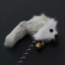 Cat Teaser Feather False Mouse Sucker Spring Cat Interactive Toys(1pc)