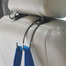 Stainless Steel Car Space Saver Organizer Bag Hook Hanger Holder 2pcs New